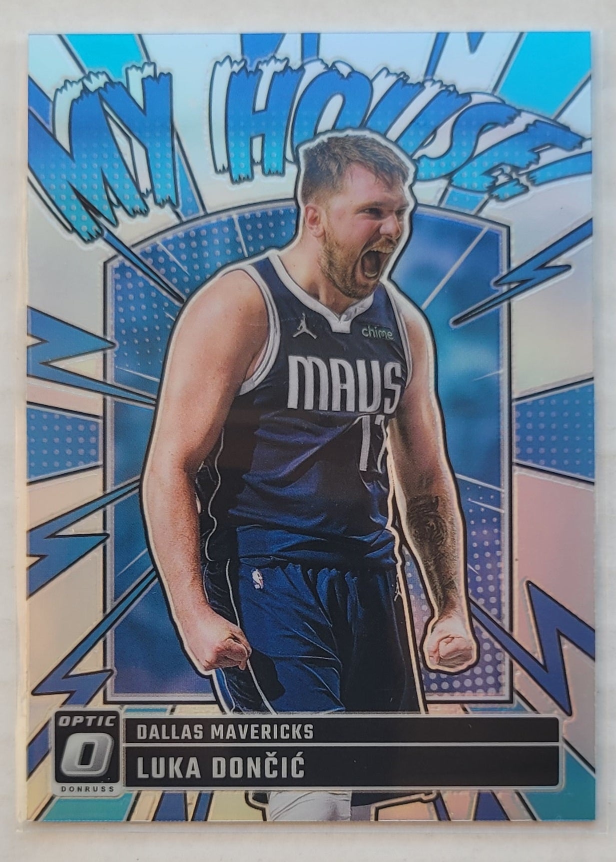 Luka Doncic - 2024-25 Donruss Optic My House Holo #14