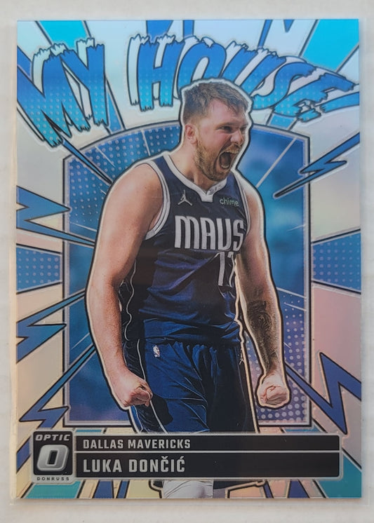 Luka Doncic - 2024-25 Donruss Optic My House Holo #14
