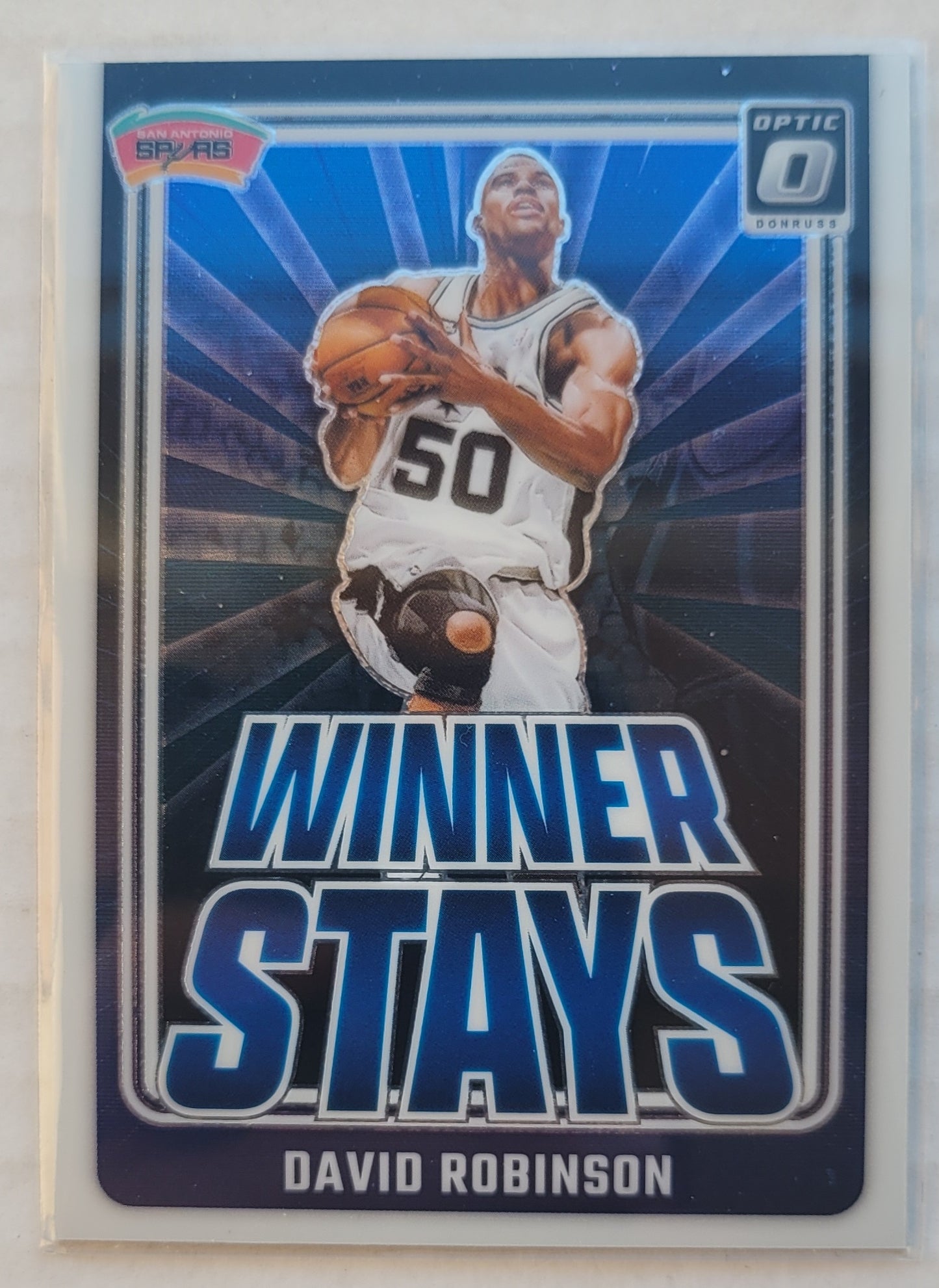 David Robinson - 2024-25 Donruss Optic Winner Stays #15