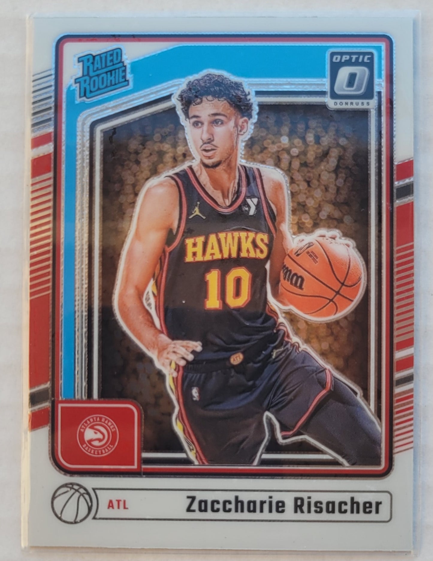 Zaccharie Risacher - 2024-25 Donruss Optic #268 RR RC