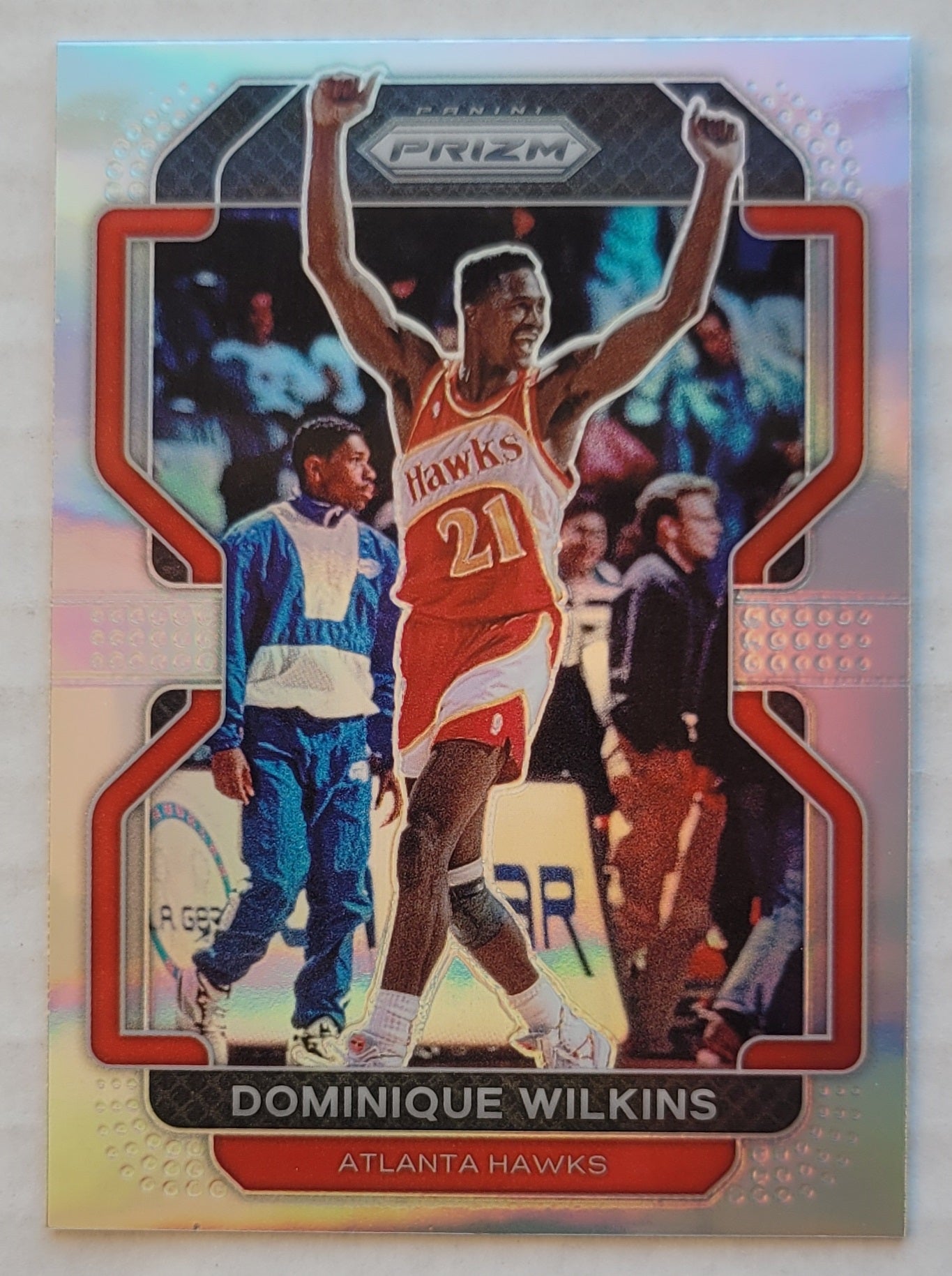 Dominique Wilkins - 2021-22 Panini Prizm Prizms Silver #252