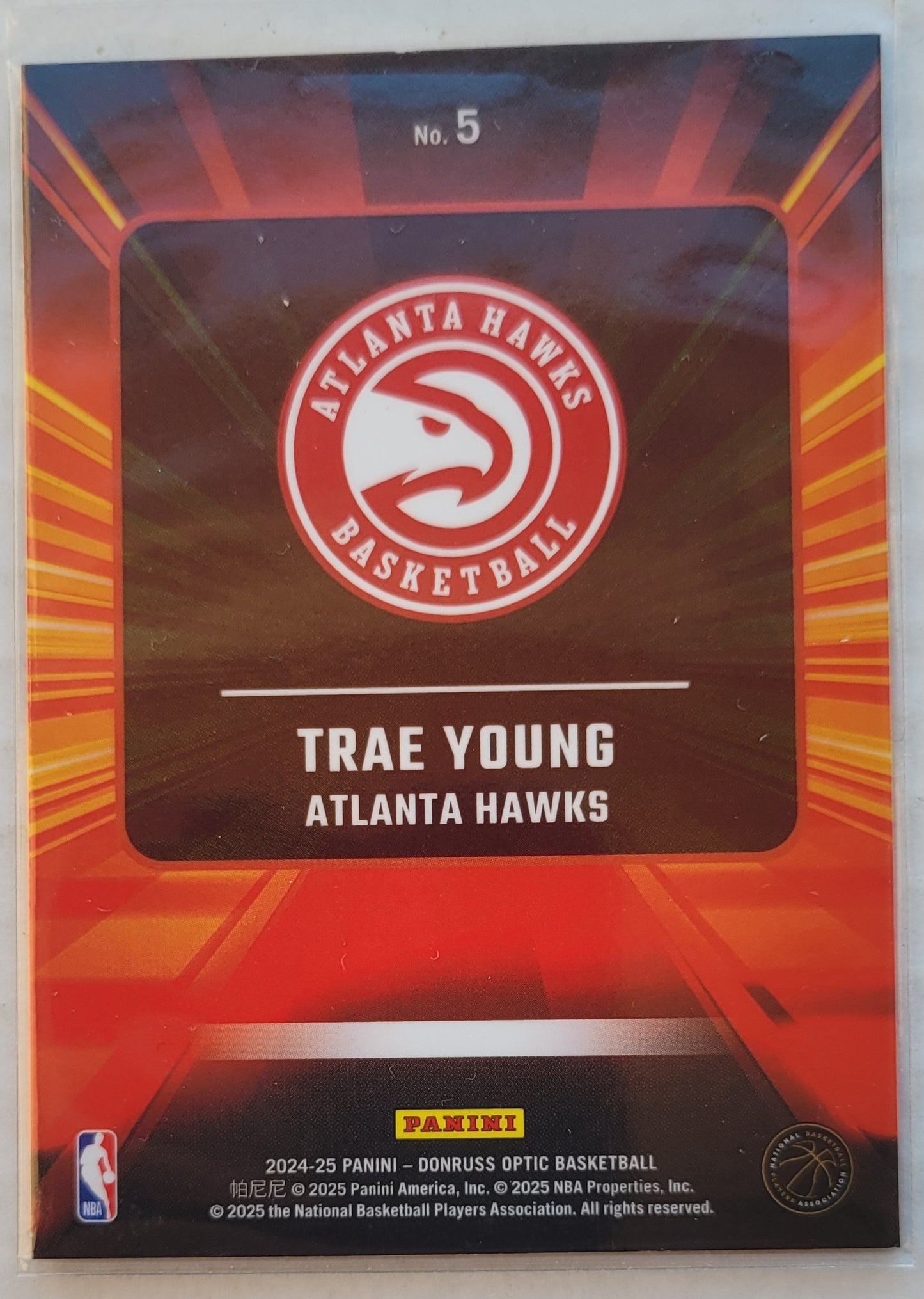Trae Young - 2024-25 Donruss Optic Express Lane #5