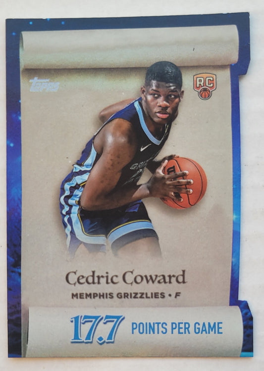 Cedric Coward - 2025-26 Topps Holiday Making The Nice List #ML11
