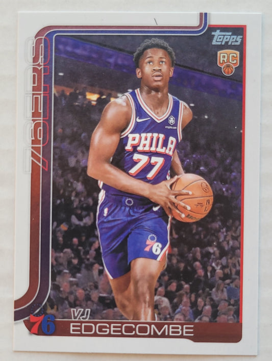 VJ Edgecombe - 2025-26 Topps #203 RC