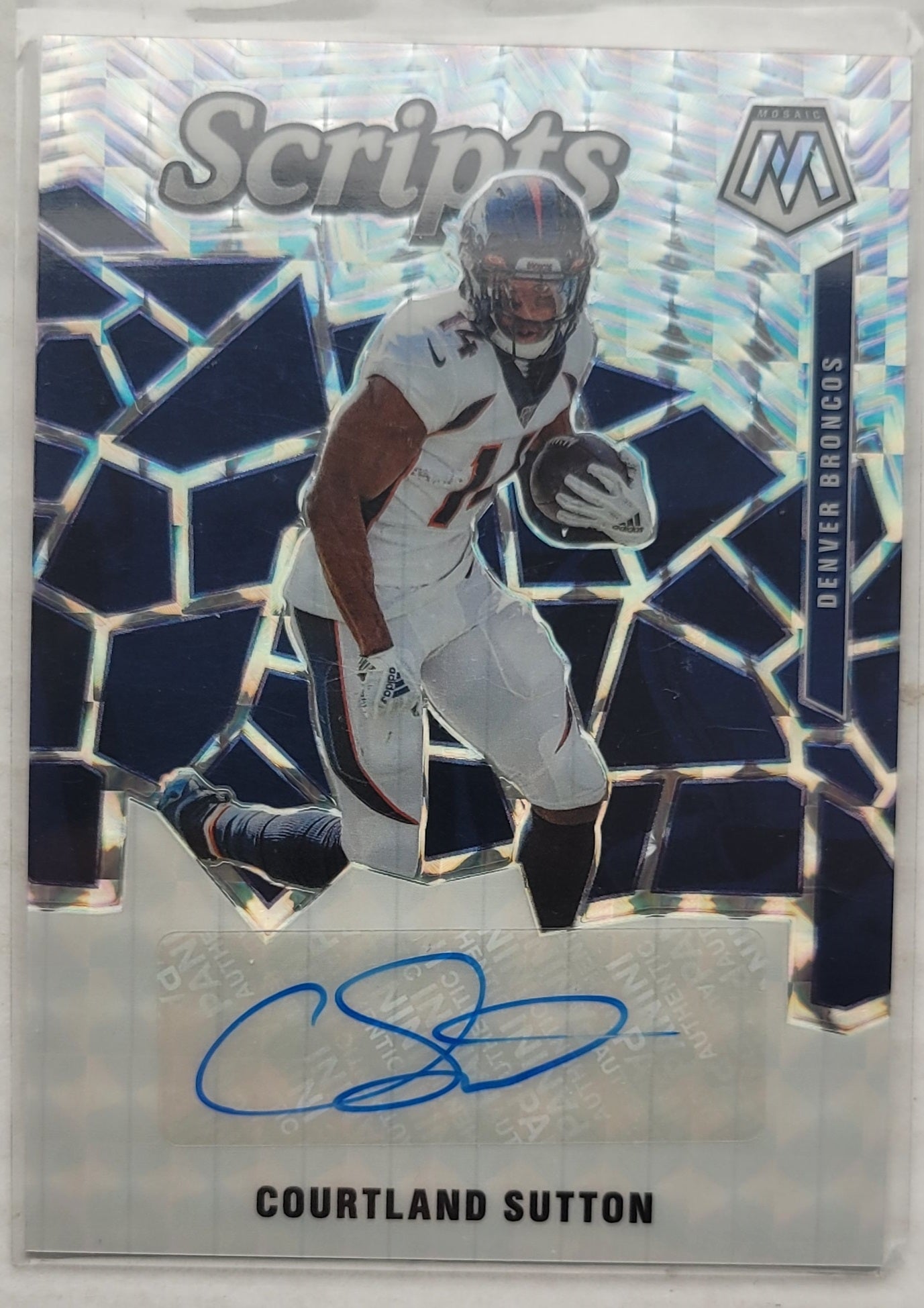 Courtland Sutton - 2020 Panini Mosaic Scripts #37
