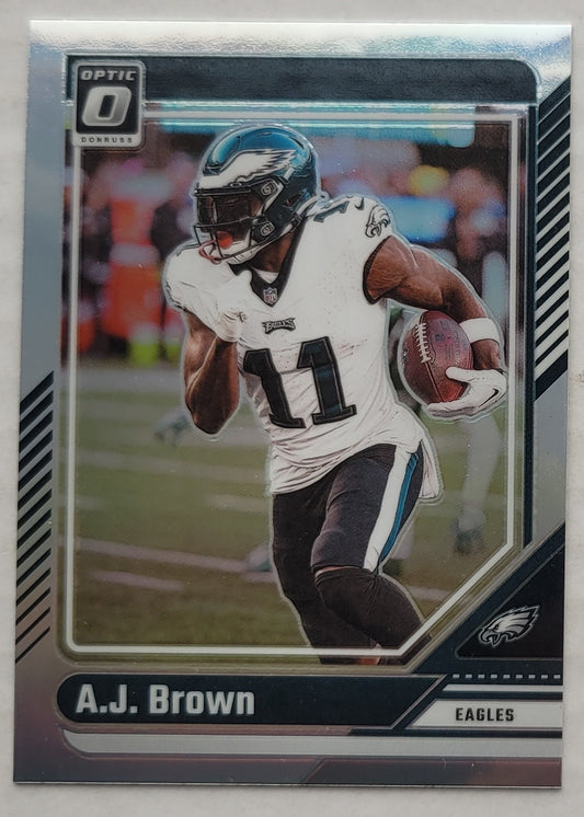 A.J. Brown - 2024 Donruss Optic Holo #160