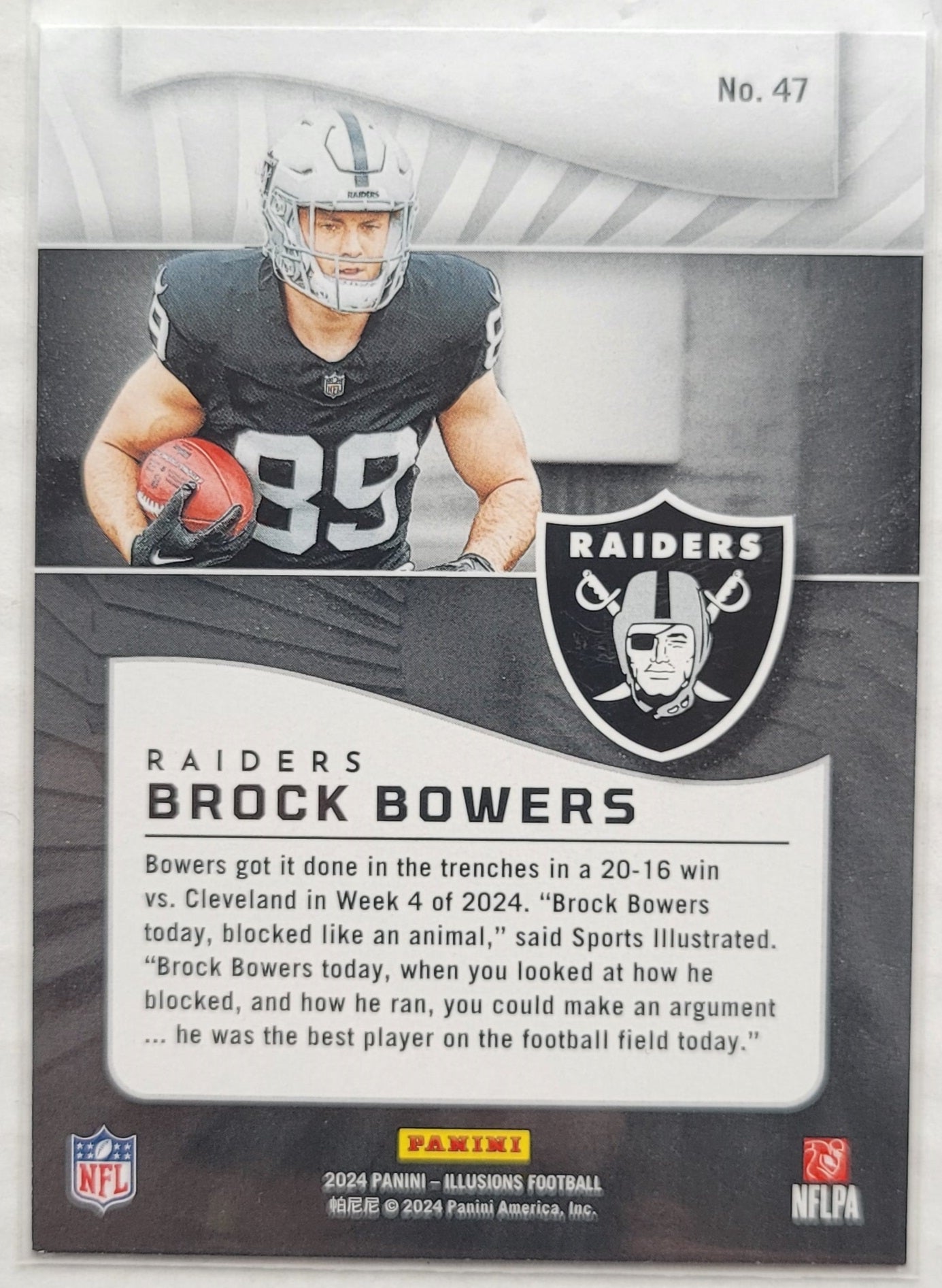 Brock Bowers - 2024 Panini Illusions Retail #47 RC