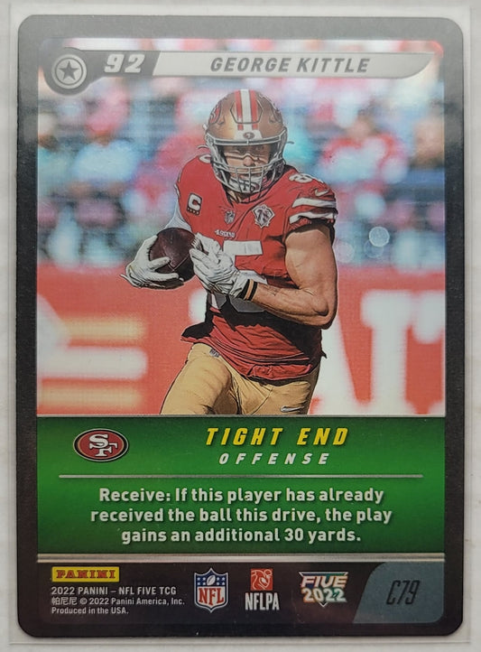 George Kittle - 2022 Panini NFL Five #C79