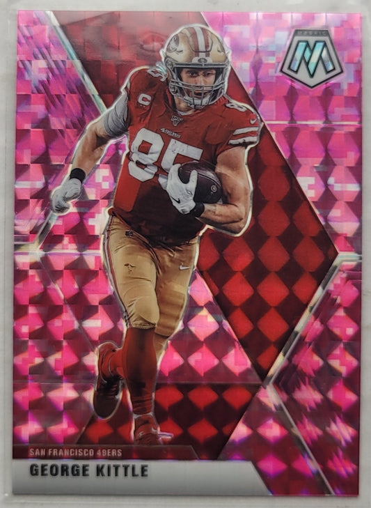 George Kittle - 2020 Panini Mosaic Mosaic Camo Pink #175