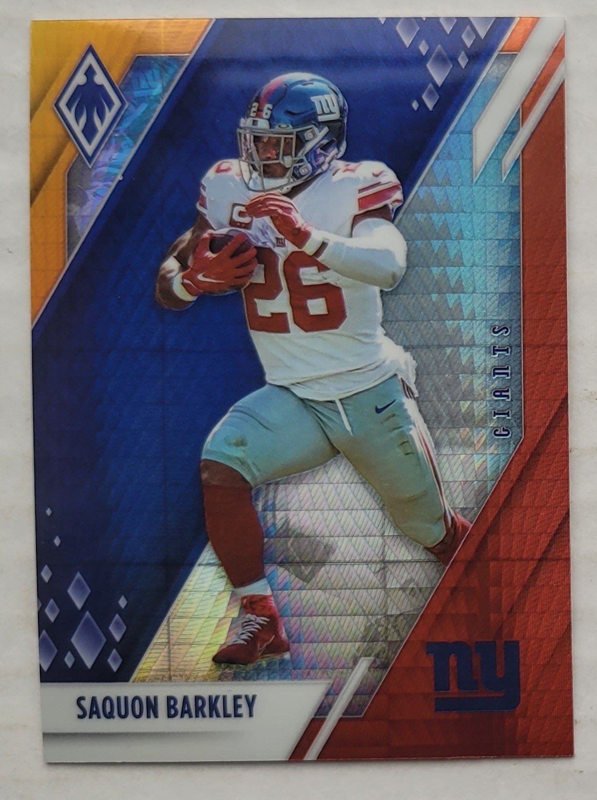Saquon Barkley - 2021 Panini Phoenix Fire Burst #67