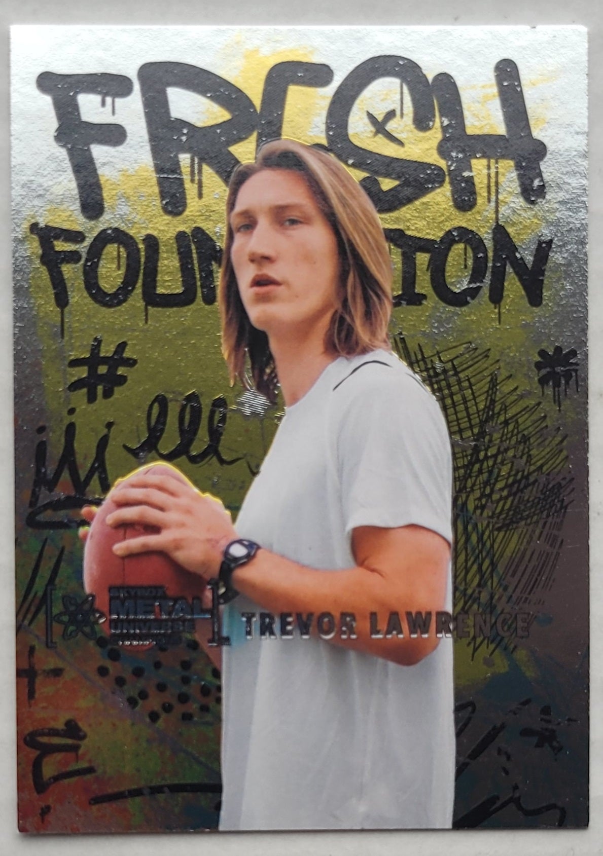 Trevor Lawrence - 2021 Metal Universe Champions Fresh Foundation #FF50