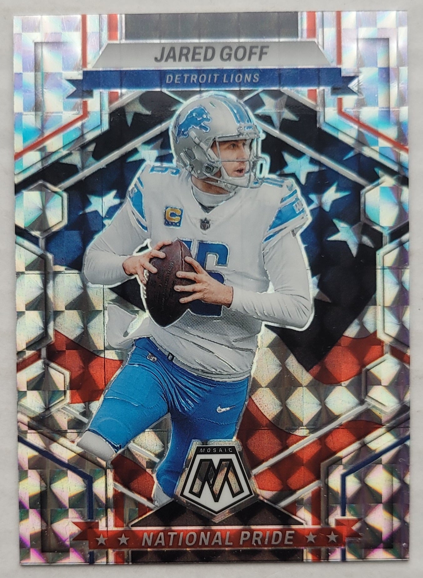 Jared Goff - 2023 Panini Mosaic Mosaic #258 NP