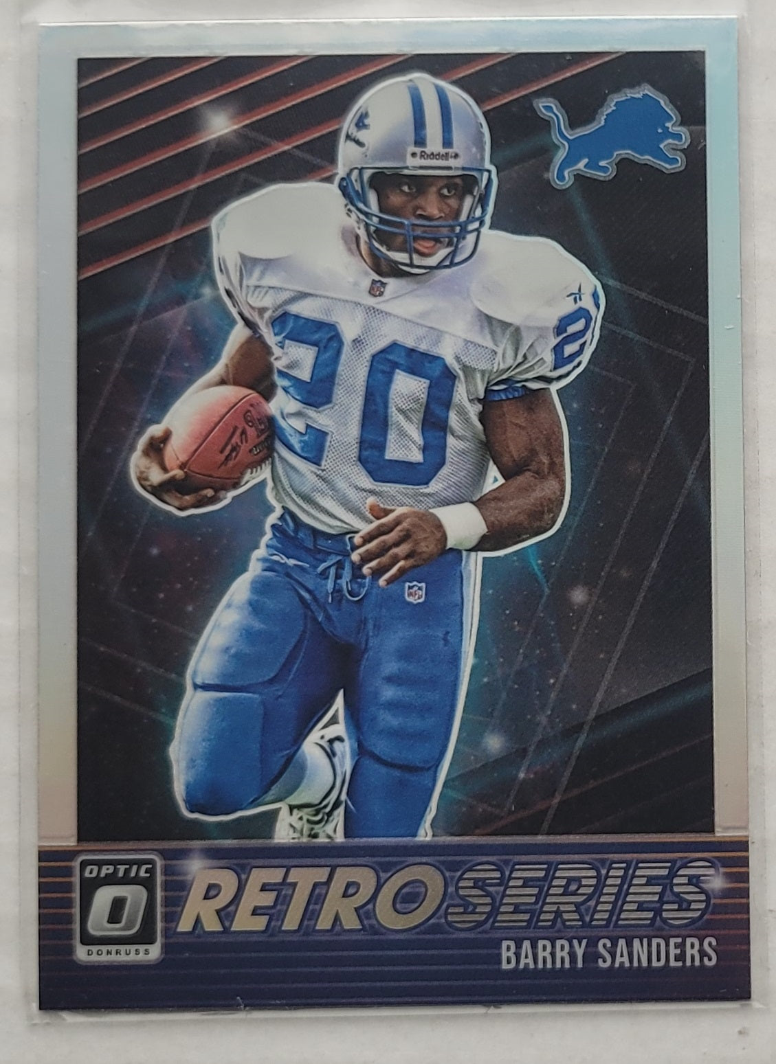 Barry Sanders - 2021 Donruss Optic Retro Series #RS-BS