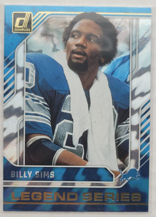 Billy Sims - 2024 Donruss The Legends Series #17