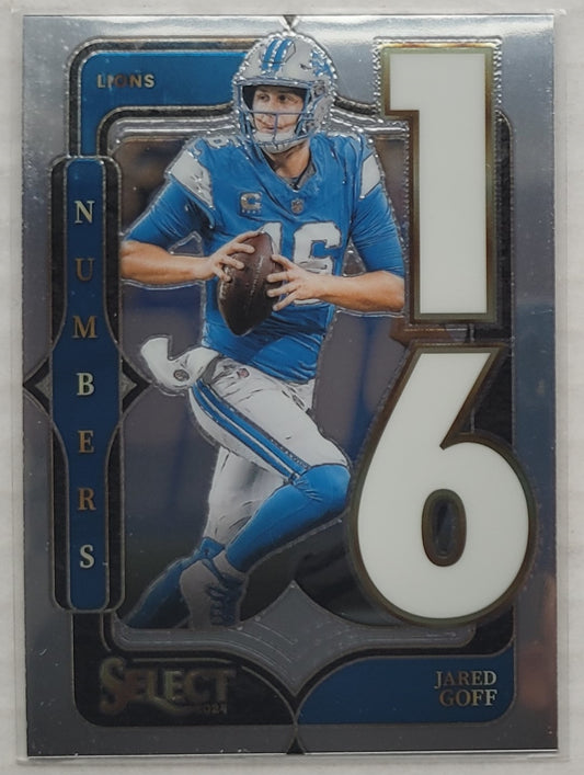 Jared Goff - 2024 Select Select Numbers #7