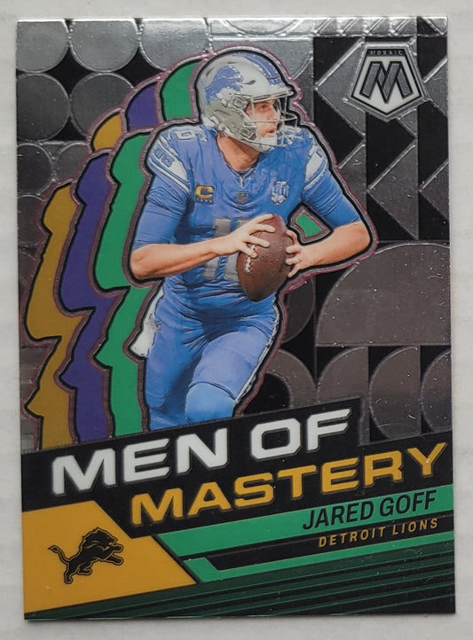 Jared Goff - 2024 Panini Mosaic Men of Mastery #5