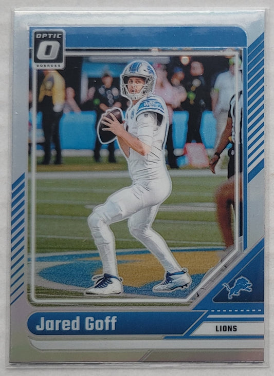 Jared Goff - 2024 Donruss Optic Holo #63