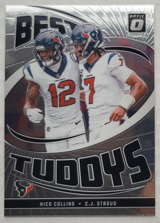Nico Collins / C.J. Stroud - 2024 Panini Donruss Optic Best Tuddys #4