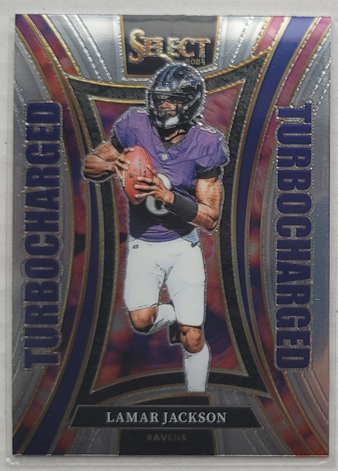Lamar Jackson - 2024 Panini Select Turbocharged #3