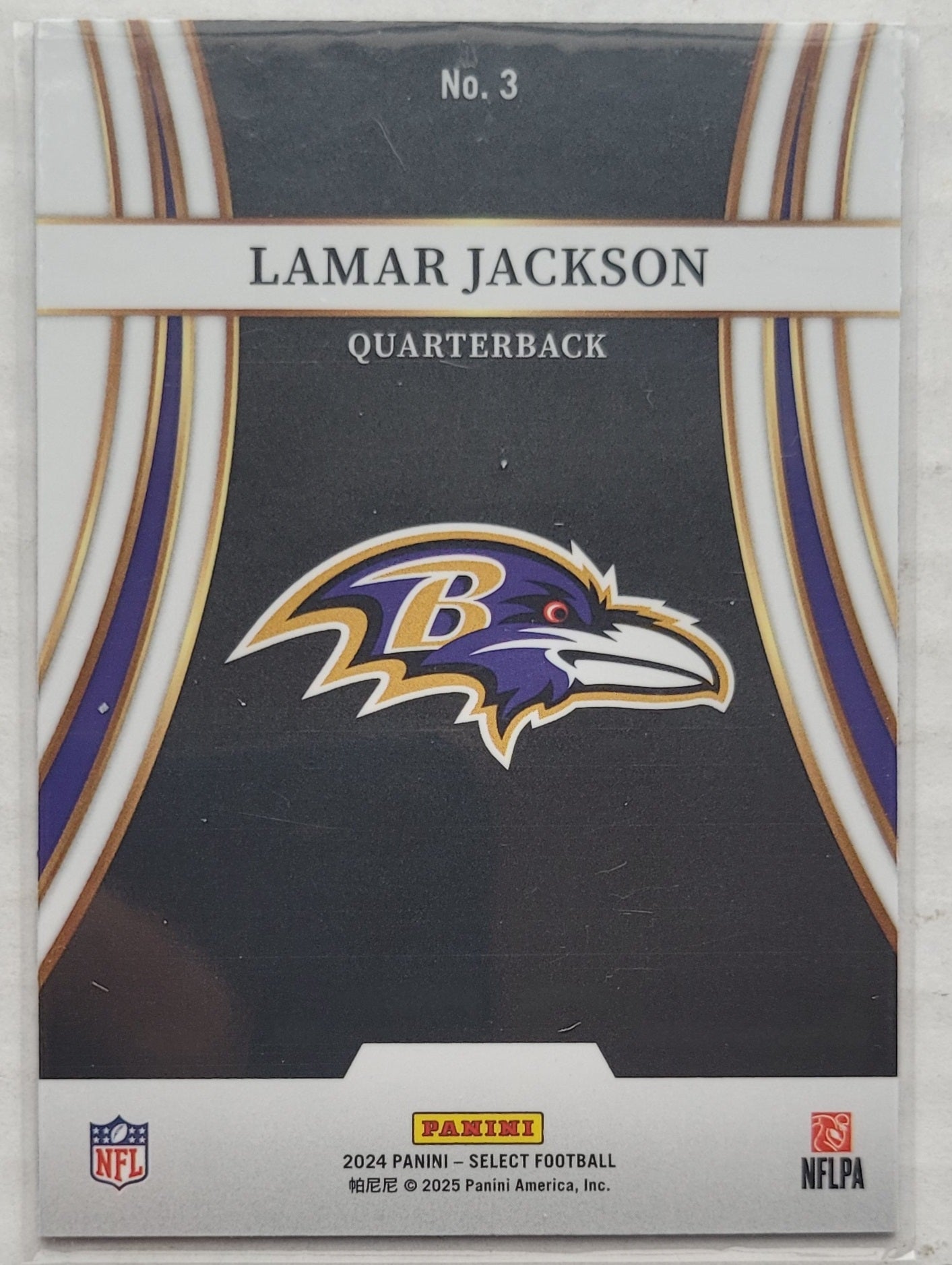Lamar Jackson - 2024 Panini Select Turbocharged #3
