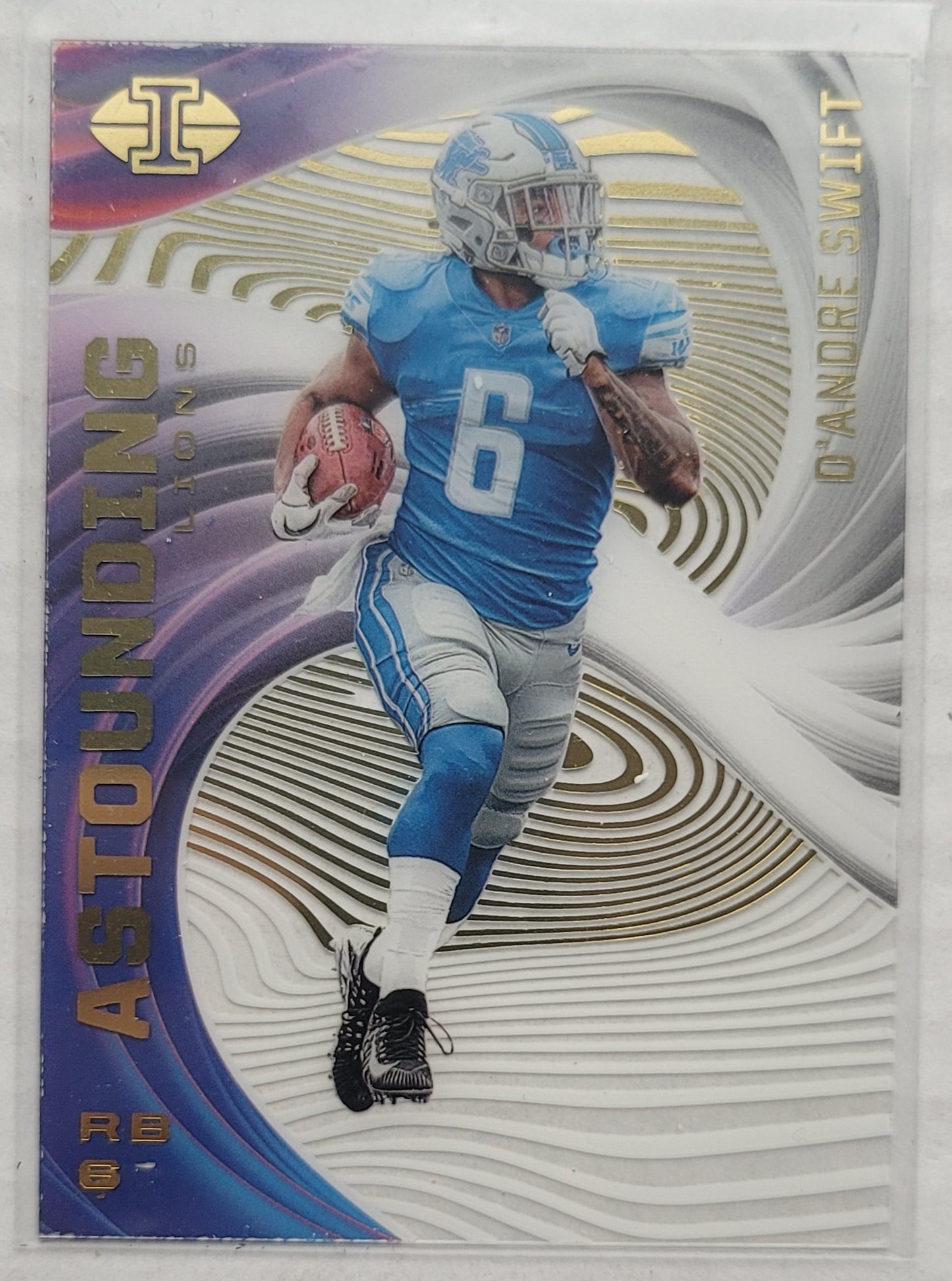D'Andre Swift - 2020 Panini Illusions Astounding #5