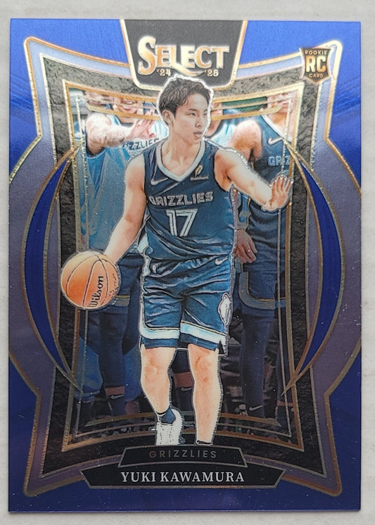 Yuki Kawamura - 2024-25 Select Blue #76 RC