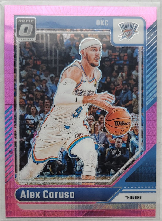 Alex Caruso - 2024-25 Donruss Optic Hyper Pink #28
