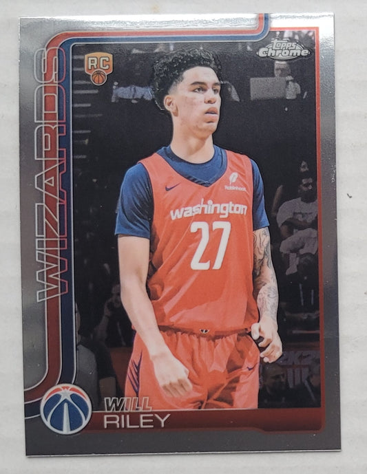 Will Riley - 2025-26 Topps Chrome #271 RC