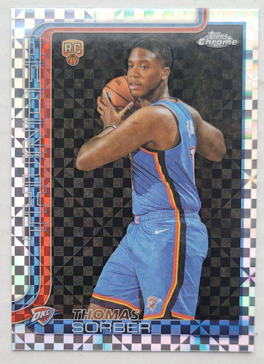 Thomas Sorber - 2025-26 Topps Chrome X-Fractors #265 RC