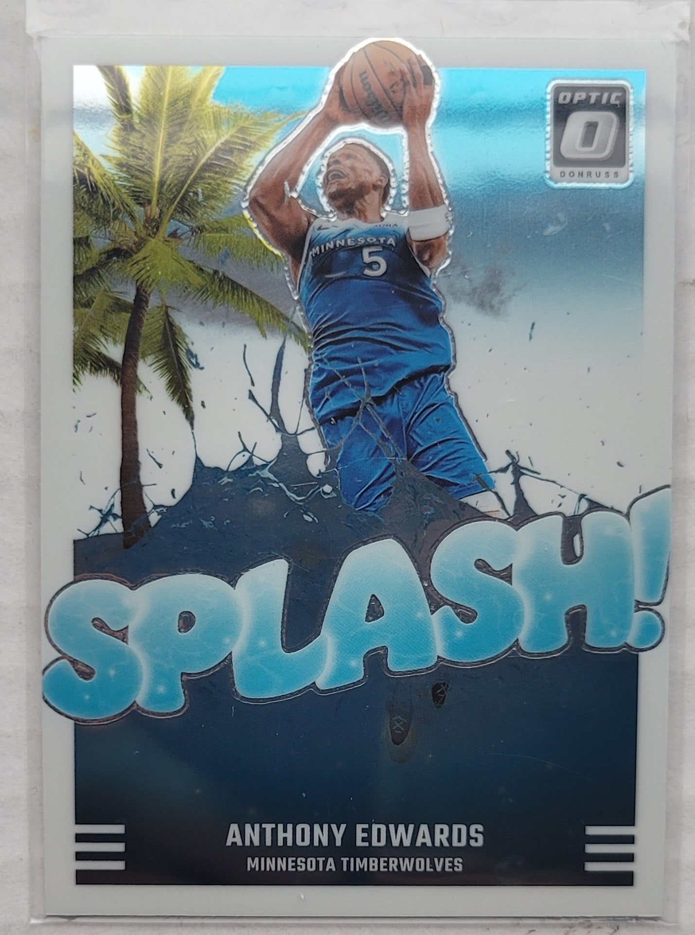 Anthony Edwards - 2024-25 Donruss Optic Splash! #7
