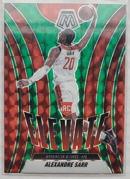 Alexandre Sarr - 2024-25 Panini Mosaic Elevate Mosaic Green #7