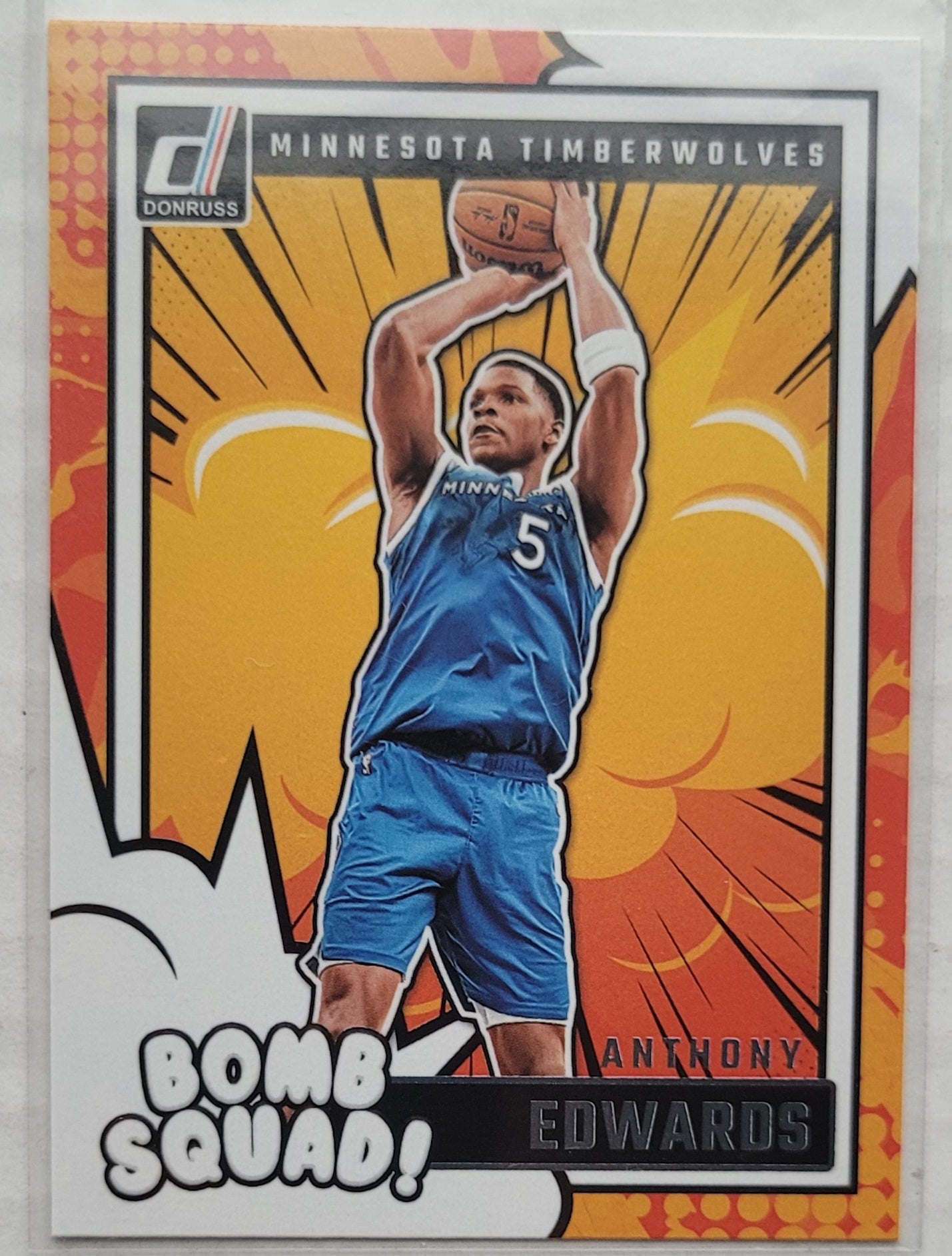 Anthony Edwards - 2024-25 Donruss Bomb Squad #13