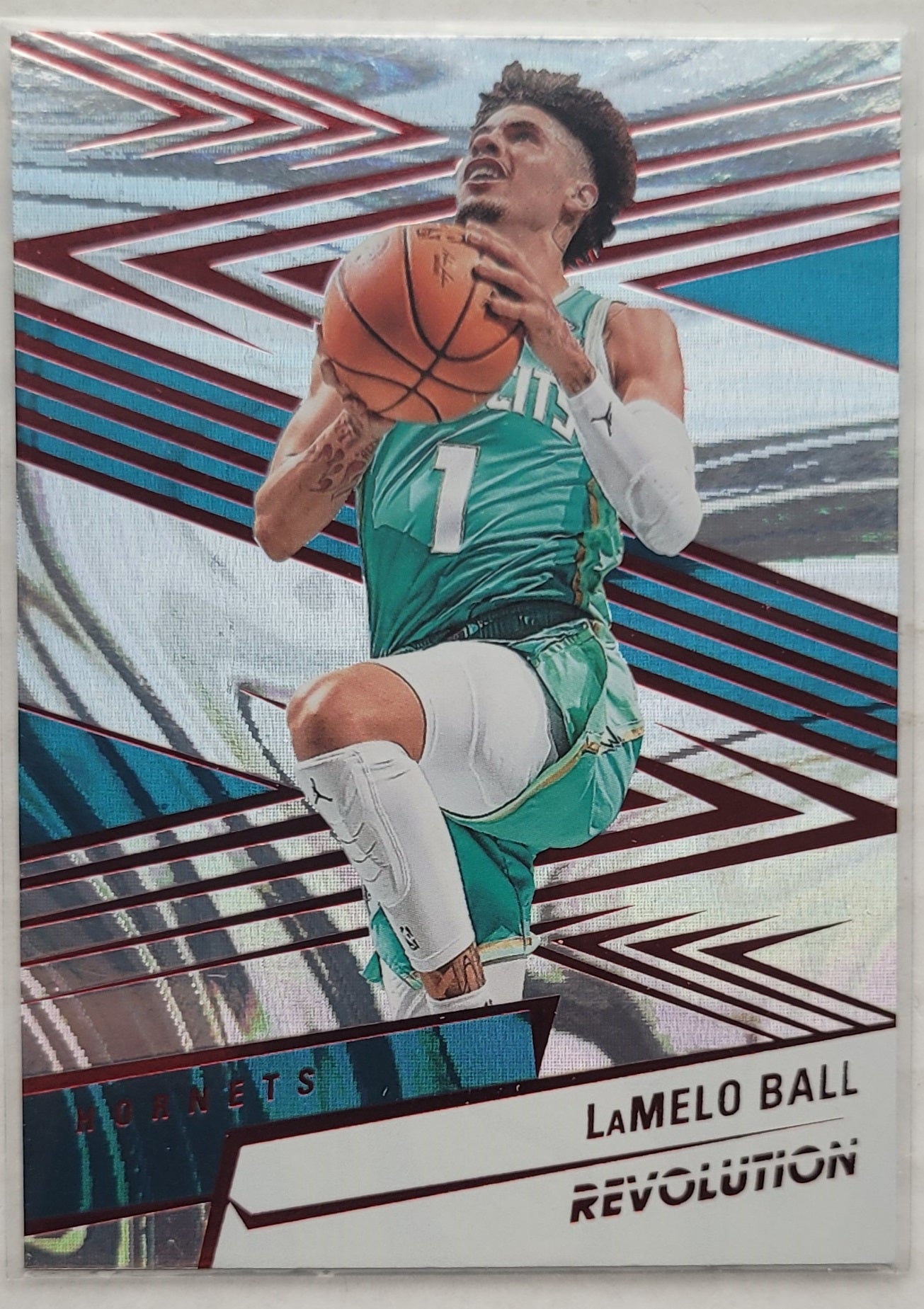 LaMelo Ball - 2024-25 Panini Revolution Red Swirl #89