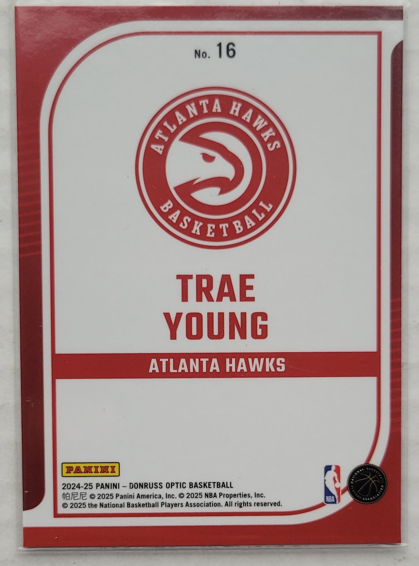 Trae Young - 2024-25 Donruss Optic Elite Dominators #16