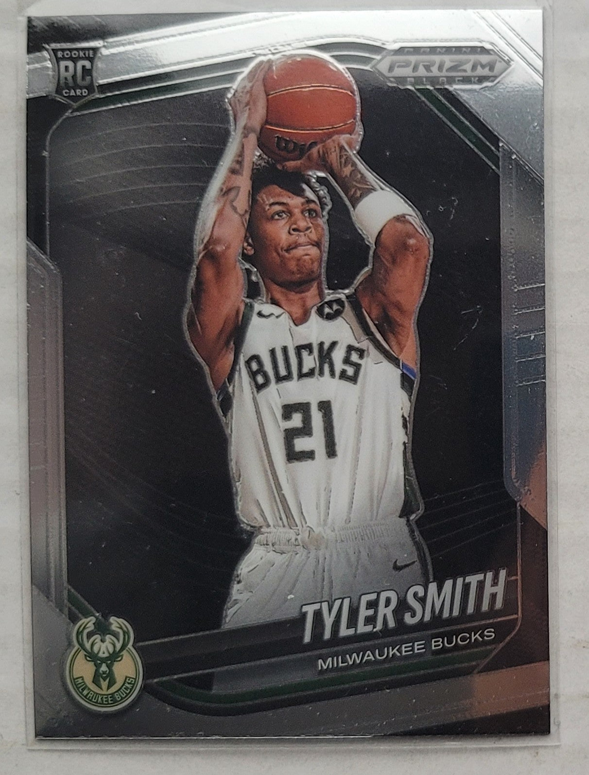 Tyler Smith  - 2024-25 Panini Prizm Black #243 RC