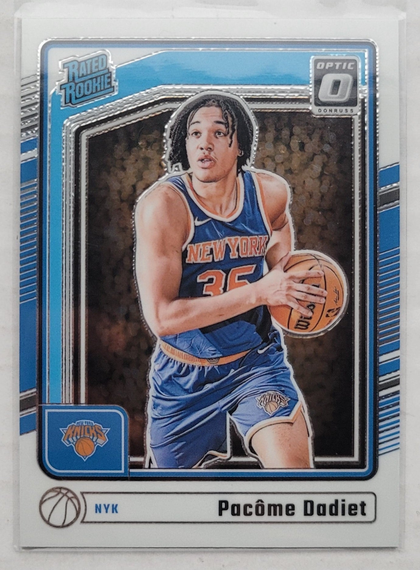 Pacome Dadiet - 2024-25 Donruss Optic #264 RR RC