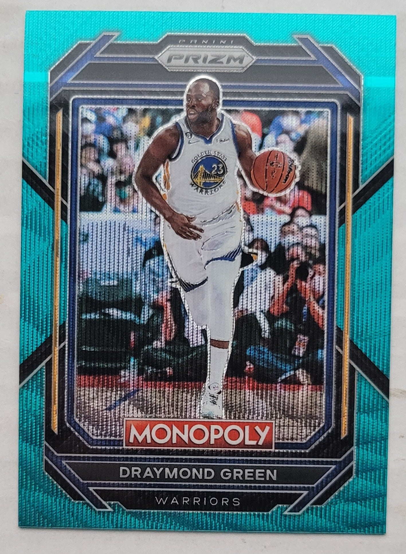 Draymond Green - 2022-23 Panini Prizm Monopoly Teal Wave #30