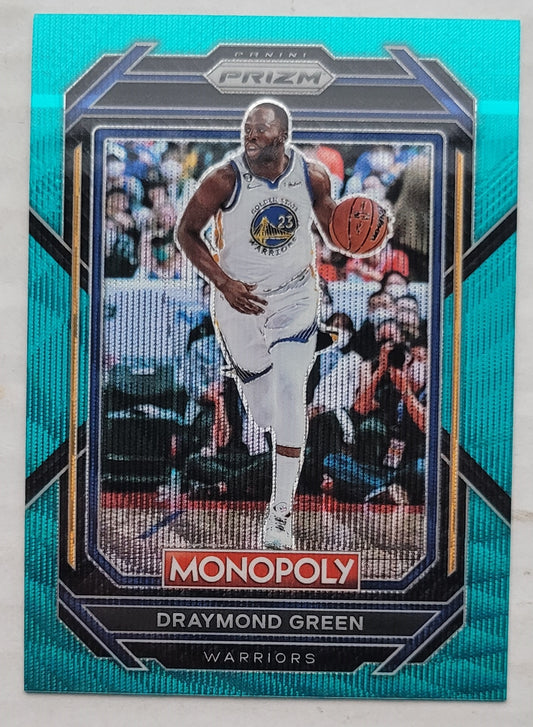 Draymond Green - 2022-23 Panini Prizm Monopoly Teal Wave #30