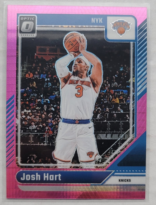 Josh Hart - 2024-25 Donruss Optic Hyper Pink #102