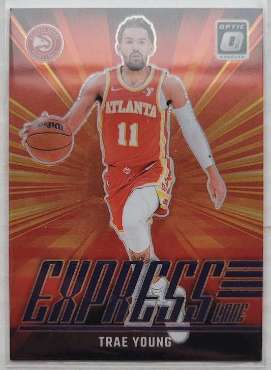Trae Young - 2024-25 Donruss Optic Express Lane Purple #5