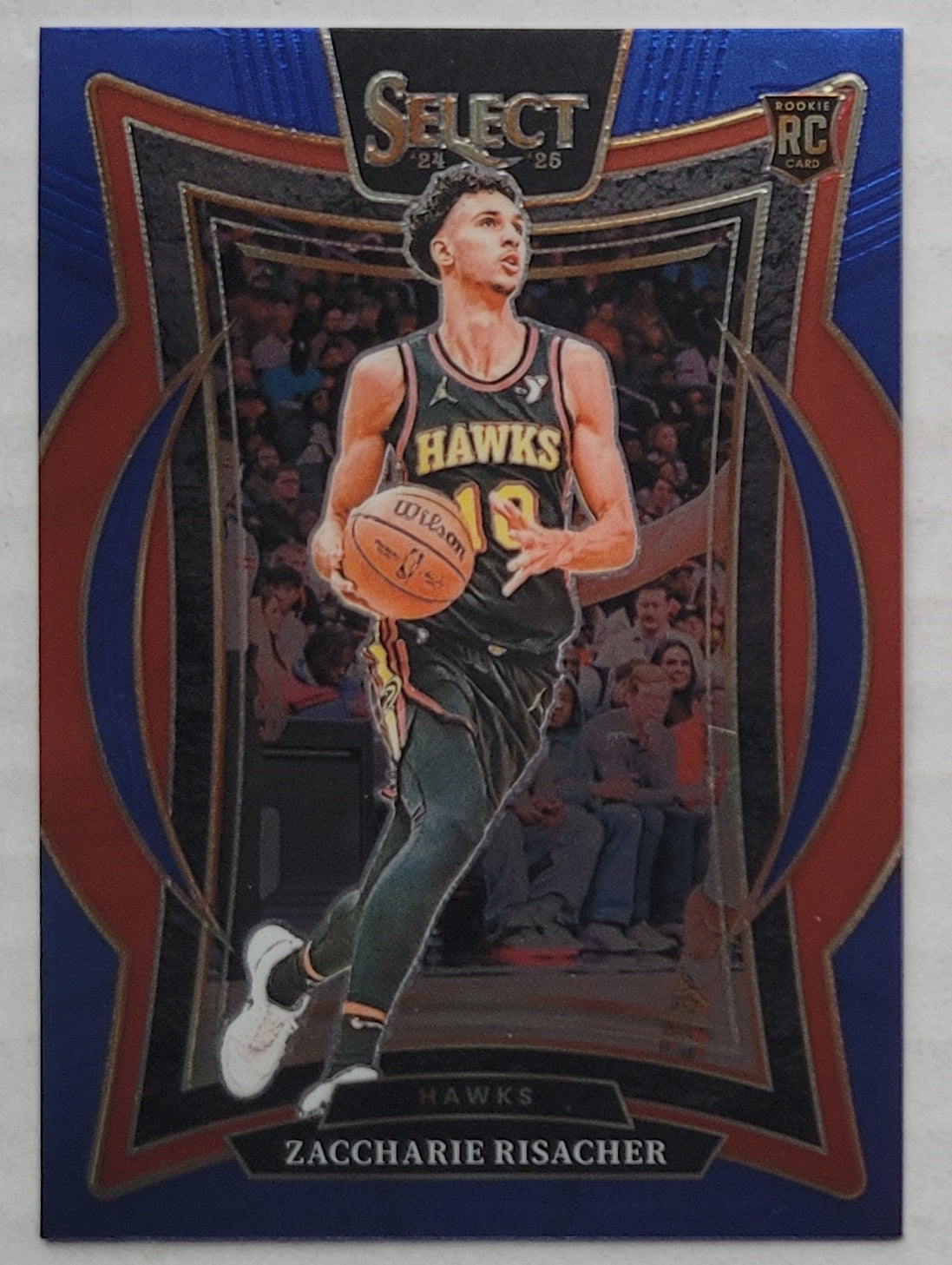 Zaccharie Risacher - 2024-25 Select Blue #86 RC