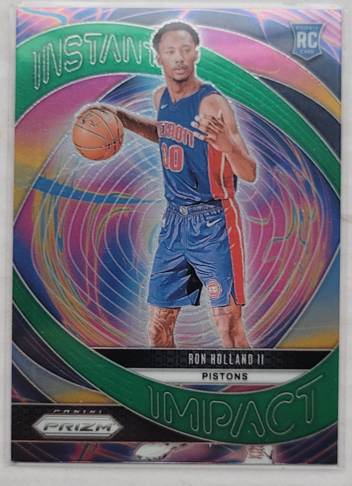 Ron Holland II - 2024-25 Panini Prizm Instant Impact Prizms Green #13