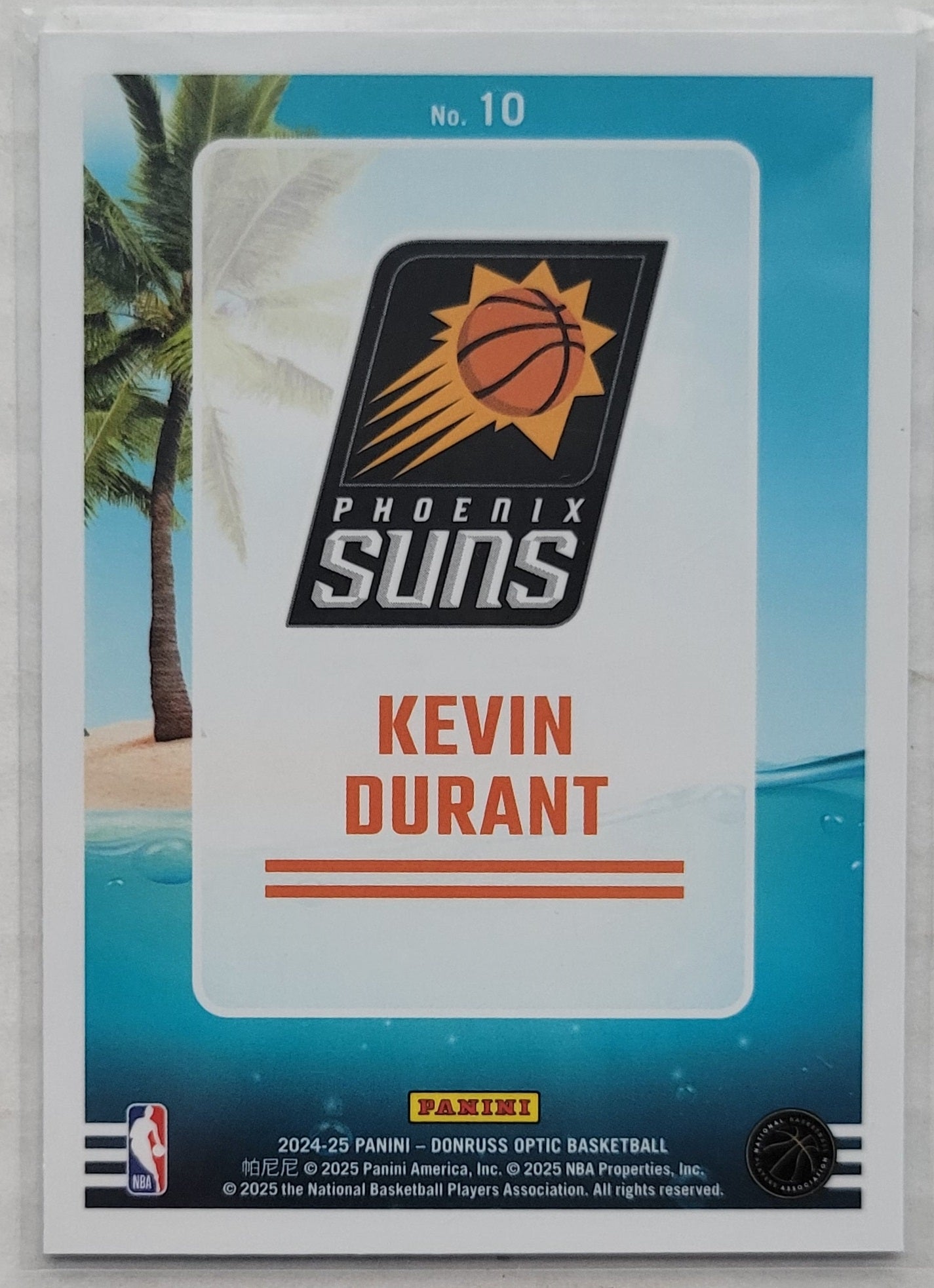 Kevin Durant - 2024-25 Donruss Optic Splash! #10