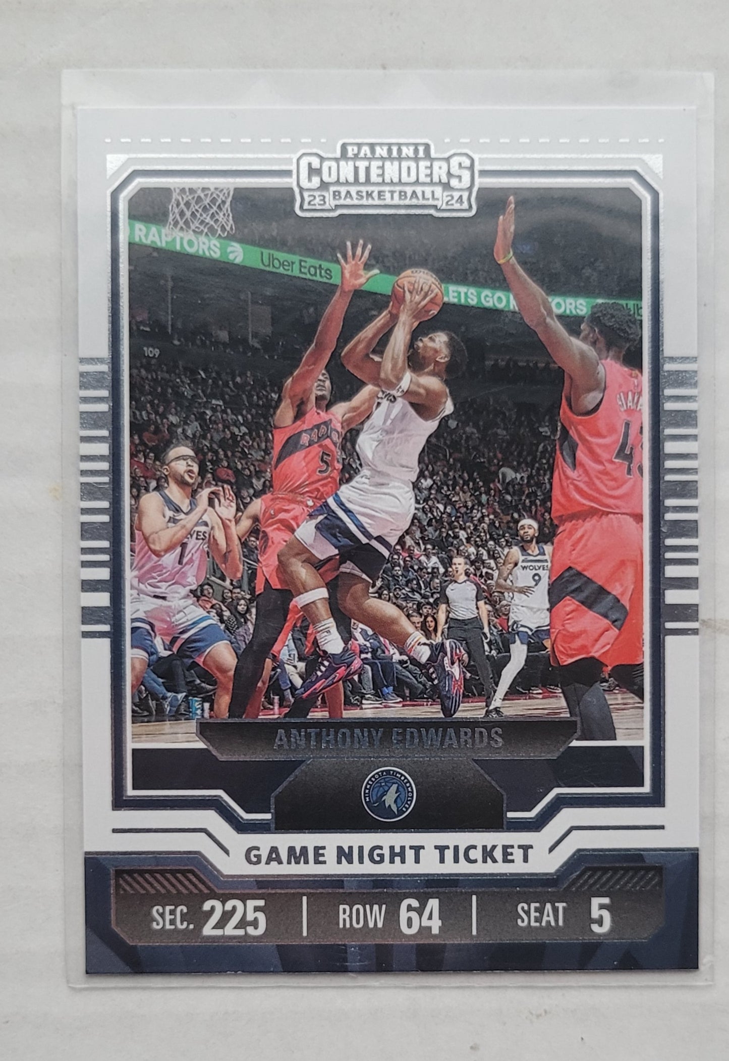 Anthony Edwards - 2023-24 Panini Contenders Game Night Ticket #7