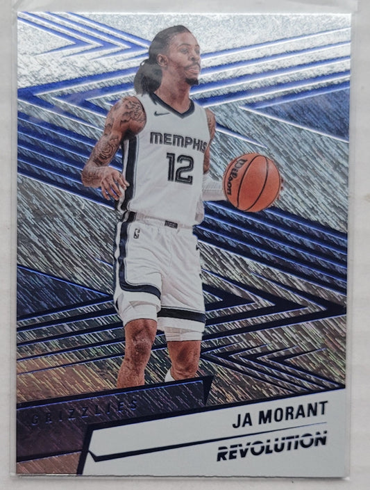 Ja Morant - 2024-25 Panini Revolution Blue Storm #20