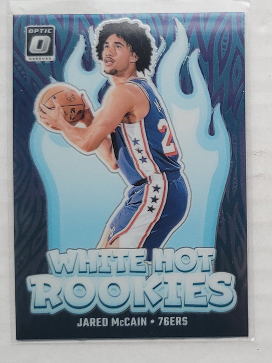 Jared McCain - 2024-25 Donruss Optic White Hot Rookies Purple #2
