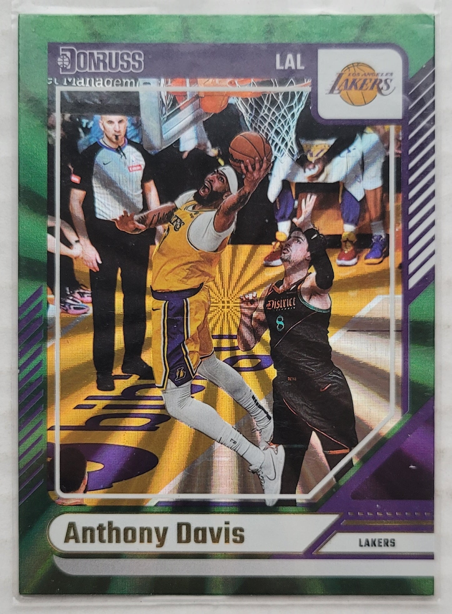 Anthony Davis - 2024-25 Donruss Holo Green Laser #3