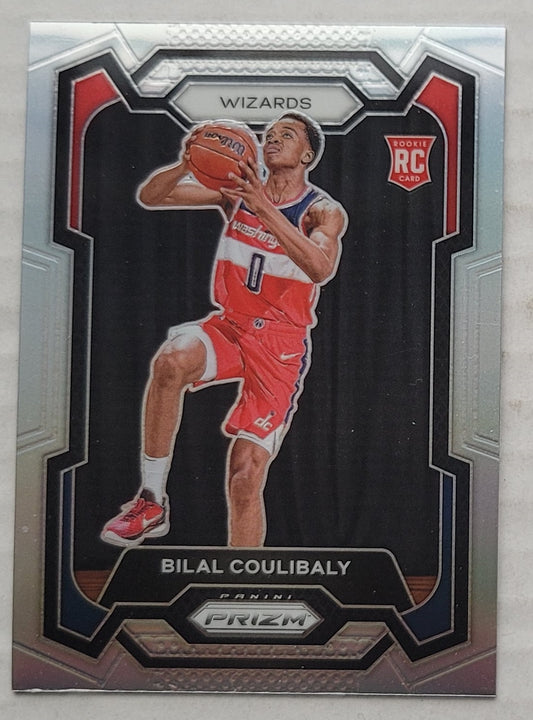 Bilal Coulibaly - 2023-24 Panini Prizm Prizms Silver #153 RC