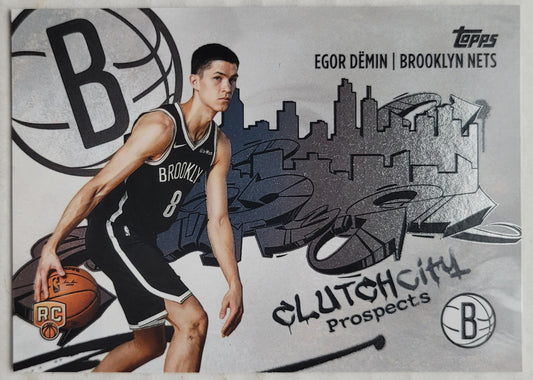 Egor Demin - 2025-26 Topps Clutch City Prospects #CC8