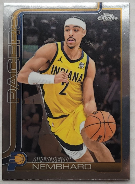 Andrew Nembhard - 2025-26 Topps Chrome #97